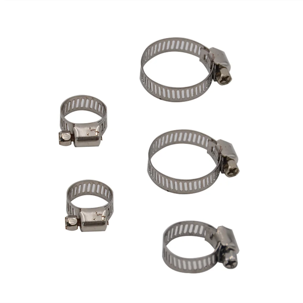 50 шт./компл. многоразовый хомут из нержавеющей стали для автомобильных труб зажим
