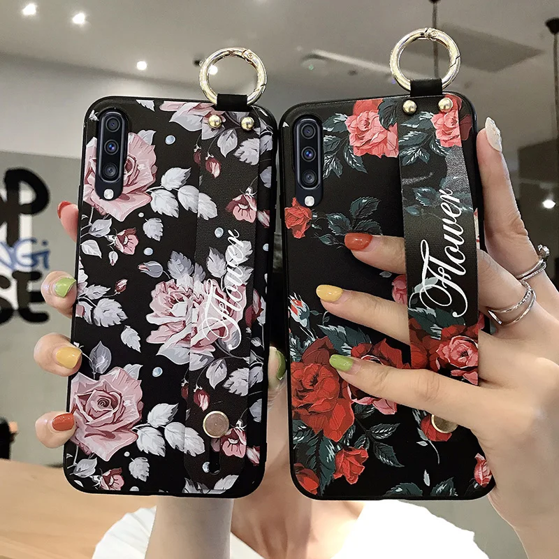 SoCouple чехол-браслет для samsung Galaxy S9 S8 S10 плюс A10 A20 A30 A40 A50 A60 A70 A7 Note 8, 9, 10, плюс автомобильный держатель телефона чехол