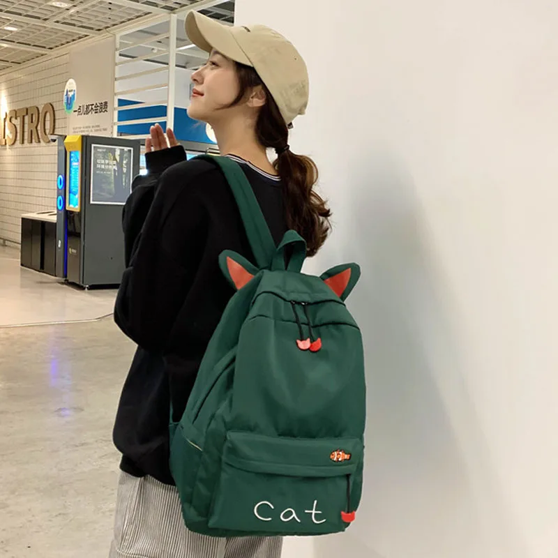 Комплект из 3 предметов нейлоновый школьный ранец для девочек подростков сумка