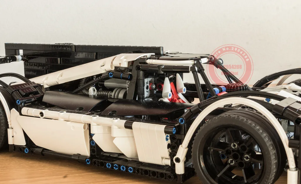 Технический MOC-5530 Гибридный супер гоночный приспособление для автомобиля Technic city модель строительные блоки кирпичи игрушки для DIY подарок на день рождения ребенка