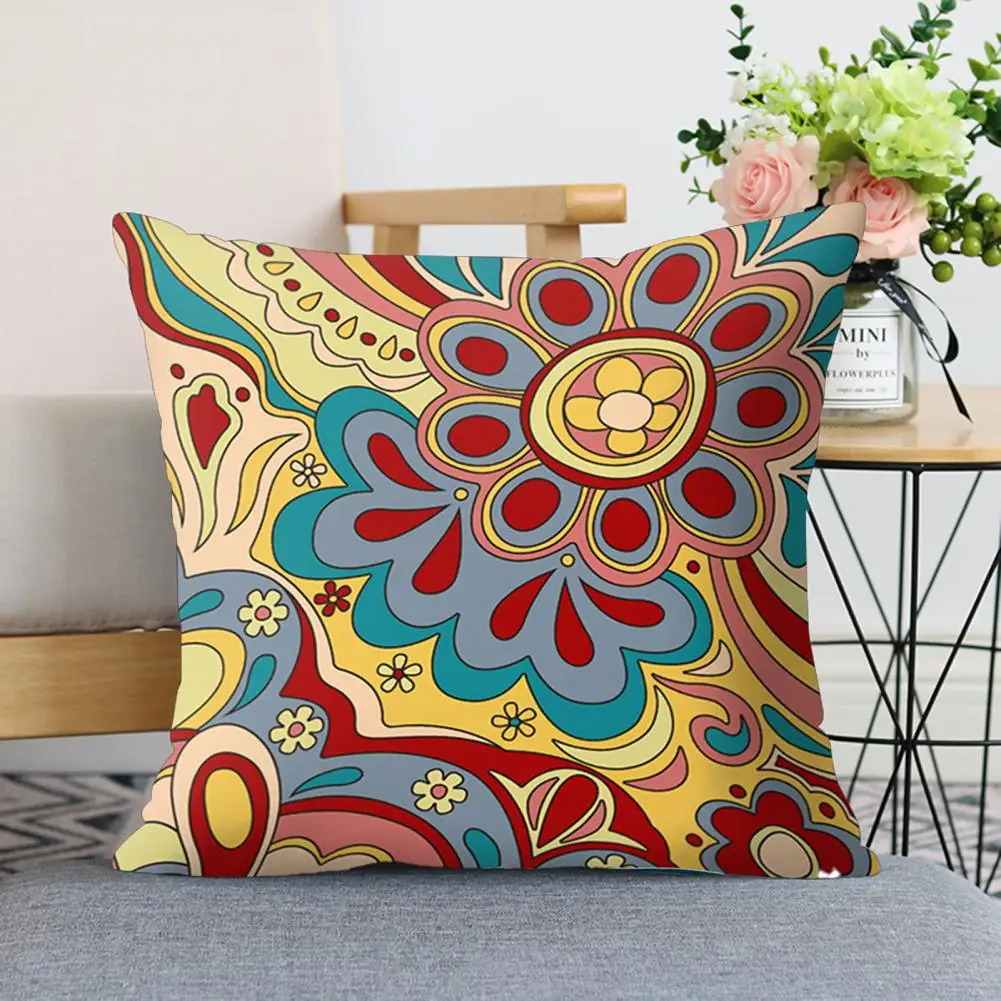 Новинка чехол для подушки Портативный Гибкий изысканный с принтом