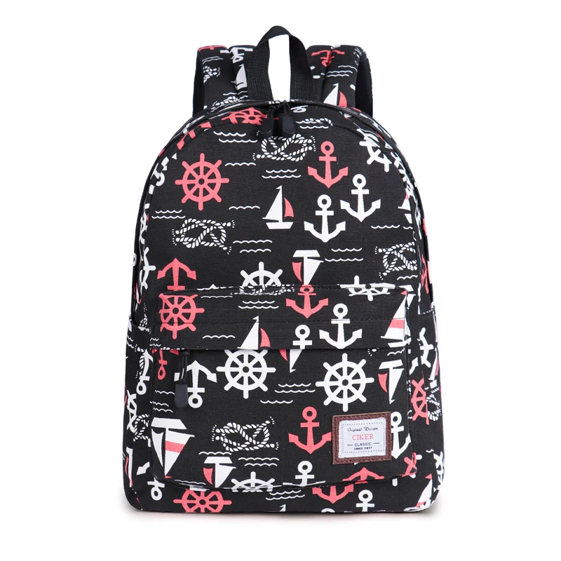 Рюкзак унисекс холщовый для ноутбука девочек и мальчиков | Багаж сумки