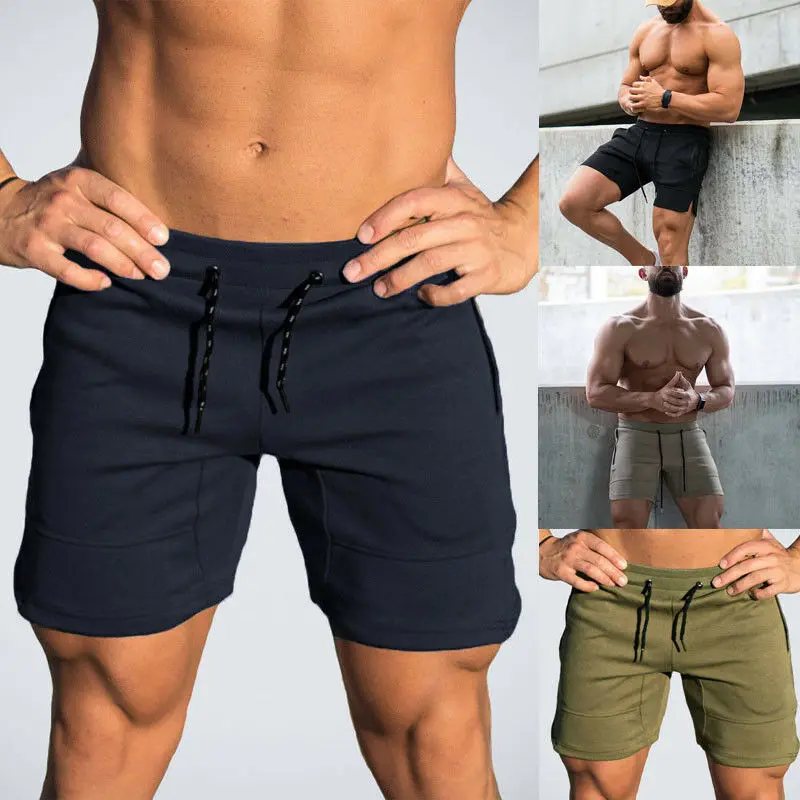 Одежда модная мужская для спортзала тонкие брюки Нижняя часть спортивного