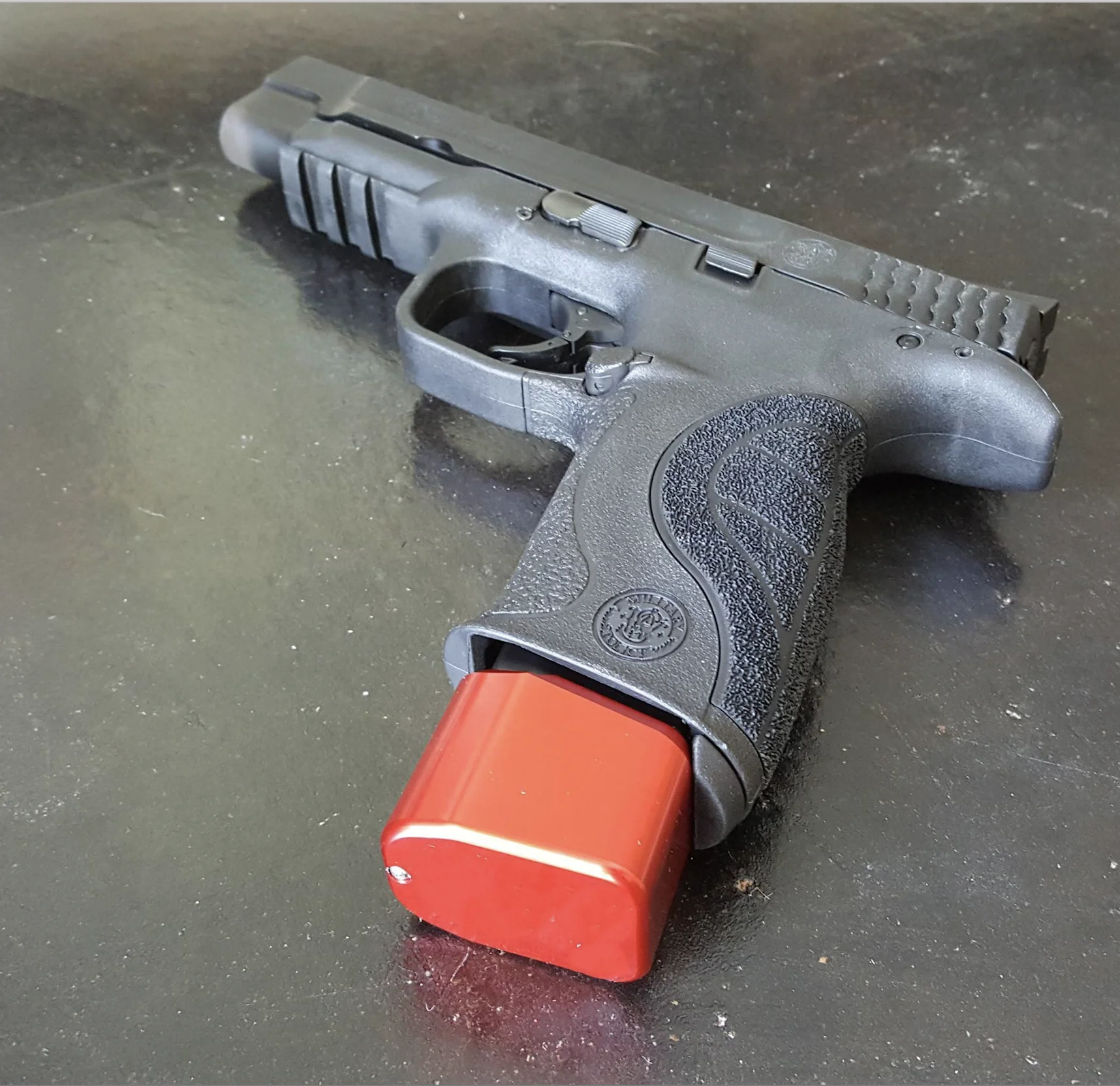 MAGORUI тактическая алюминиевая подставка для журнала Smith & Wesson M P + 5/6 9/40 тактические