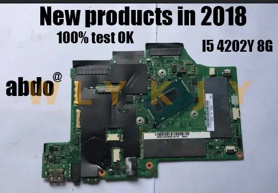 Материнские платы для ноутбука Lenovo Miix 2 11 MIIX2-11 два встроенных плоских I5 4202Y 8G