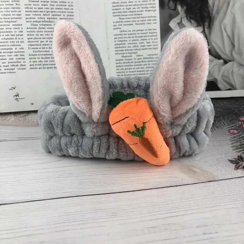 

2Pcs Women Hairbands Wash Face Makeup Coral Fleece Bow Headbands Turban Girl Headwear Fashion Hair Accessories