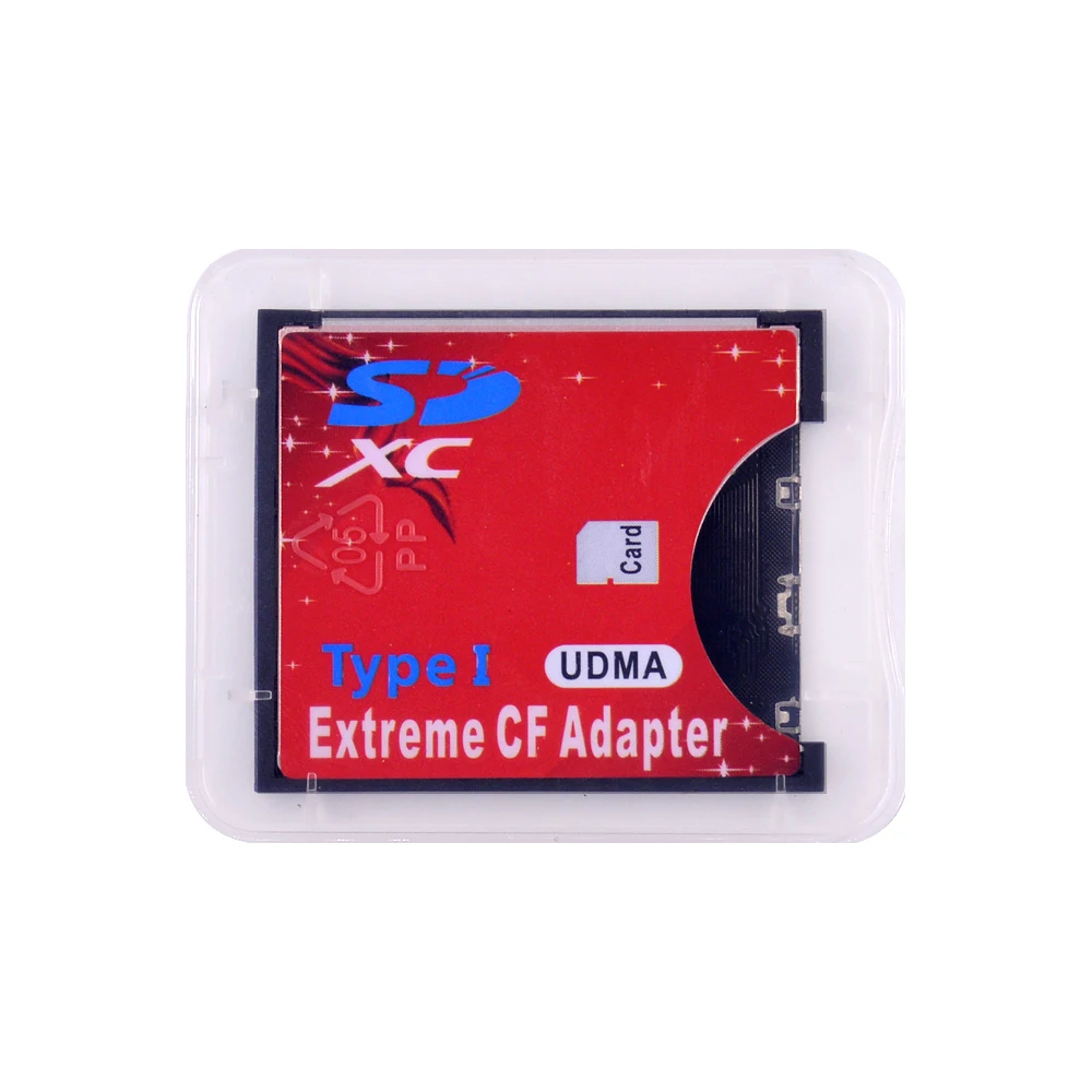 Адаптер CHIPAL UDMA Micro SD CF для Карт MicroSD SDHC SDXC Экстремальный компактный кардридер тип I