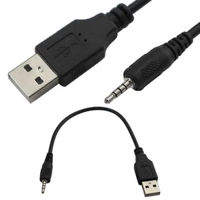 20 см 2 5 мм Штекерный соединитель к USB 0 Мужской удлинитель данных аудио кабель для