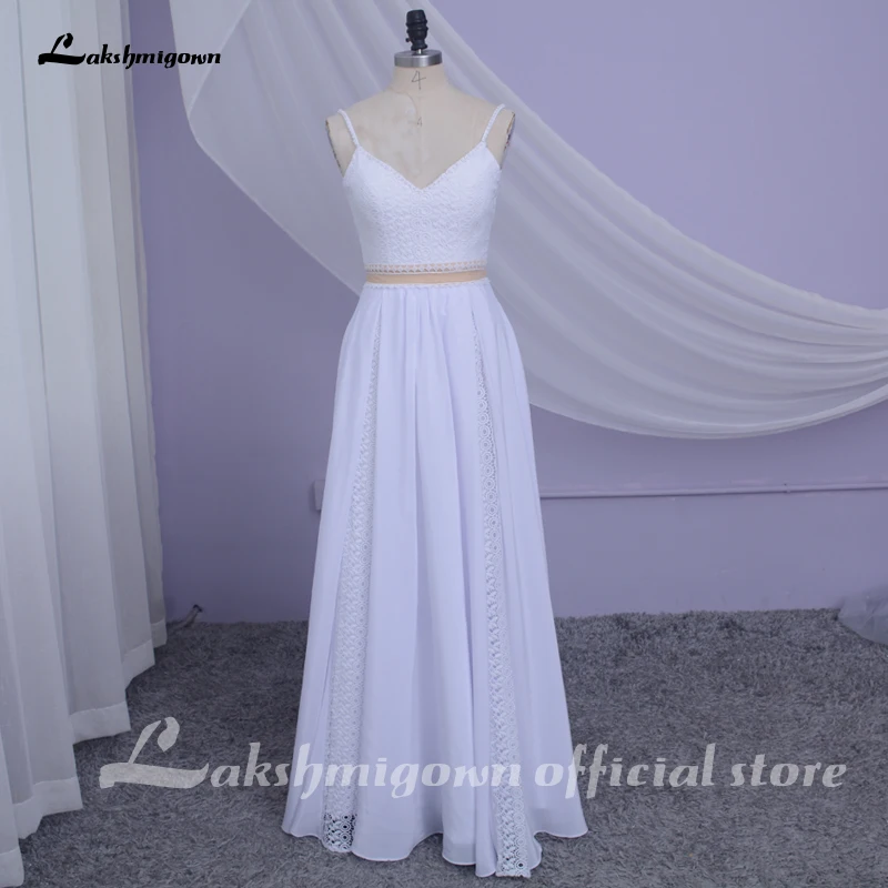 Две штуки Спагетти ремень свадебное платье трапециевидной формы кружевное и