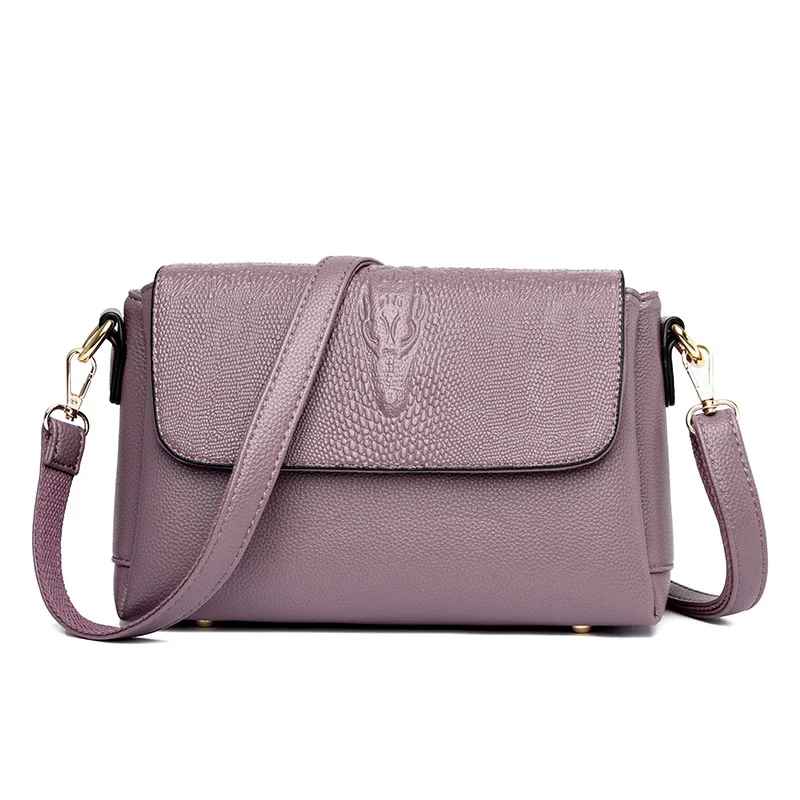 Сумки через плечо для женщин новая модная сумка из кожи аллигатора женские