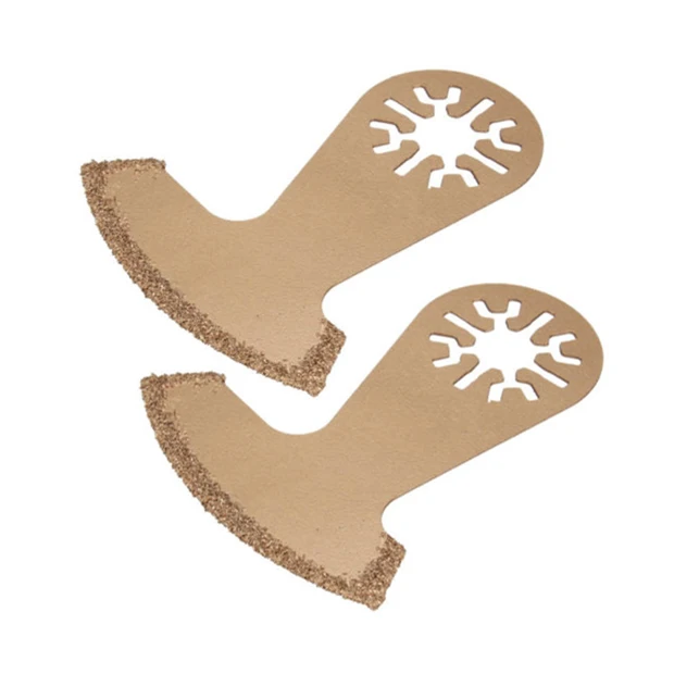 2x Золото Алмазный Карбид камень Бетон мульти инструмент для Fein Multimaste аксессуар |