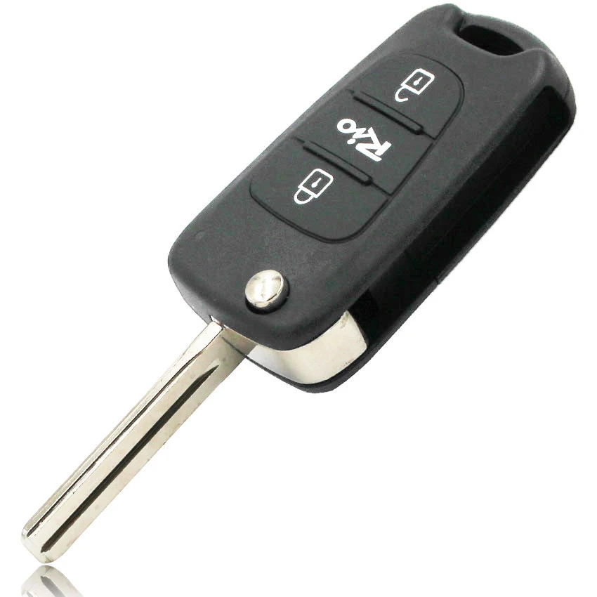 Складной чехол для ключей с 3 кнопками Kia Rio|Ключ от авто| |