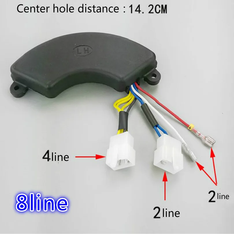 Запчасти для генератора дизельного двигателя бензиновый генератор 2-3 кВт 5-6 7-8