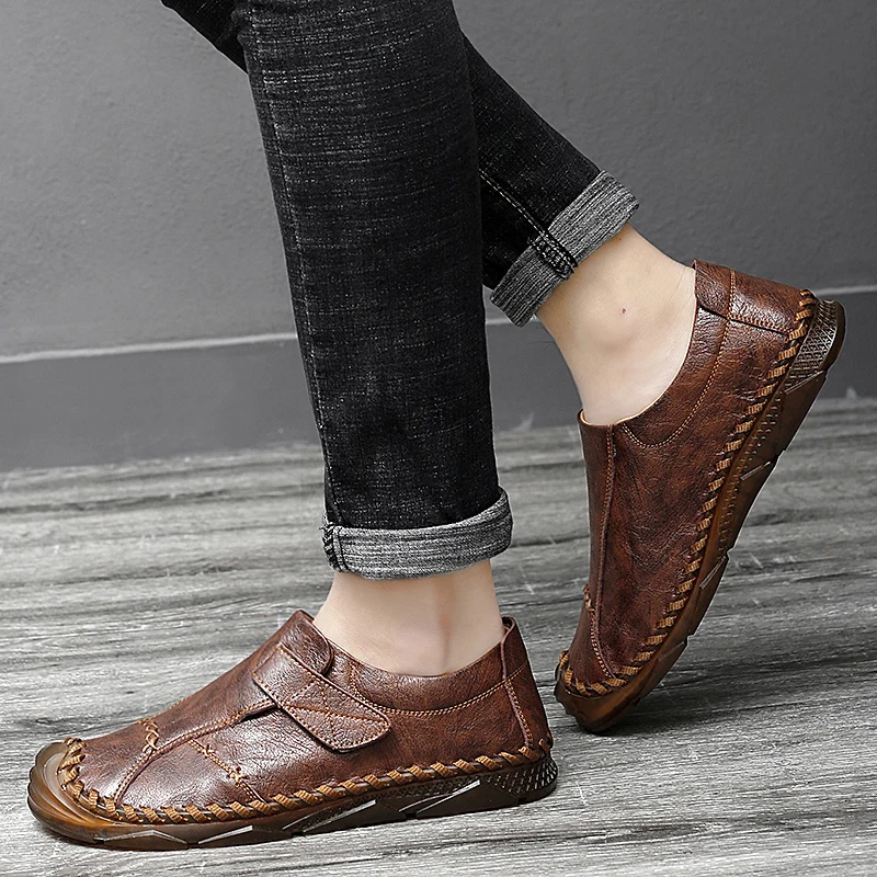 

Sapato Masculino Casual Zapatos De Cuero Para Hombre Summer Men Shoes Genuine Leather Men's Winter Casual For Mens Formal