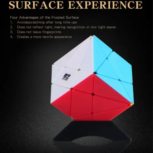 Qiyi осевой куб соревнование скорости волшебный твист головоломка Обучающие