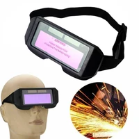 solar automatic dimming welding protective mask welder glasses welding cap helmet eye goggle welding glass