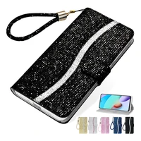 glitter case for huawei p40 pro p30 lite y5 y6 y7 2019 honor 8a 8s 7s honor 9x global 20s russia stand phone back cover etui