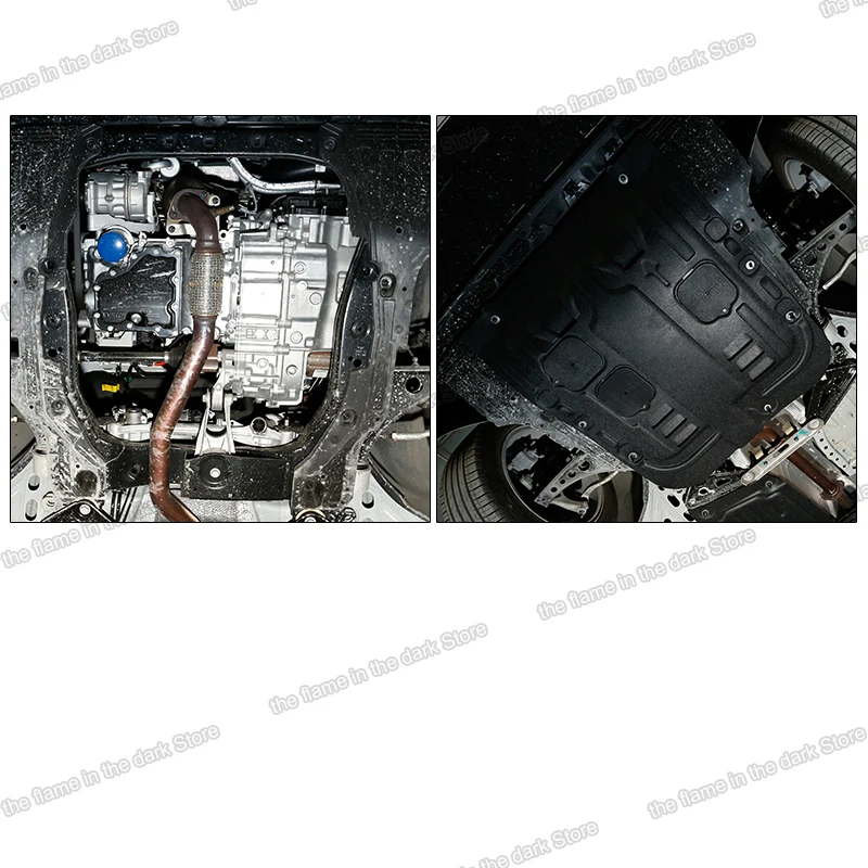 Lsrtw2017 пластиковая стальная Автомобильная Защитная плата для двигателя