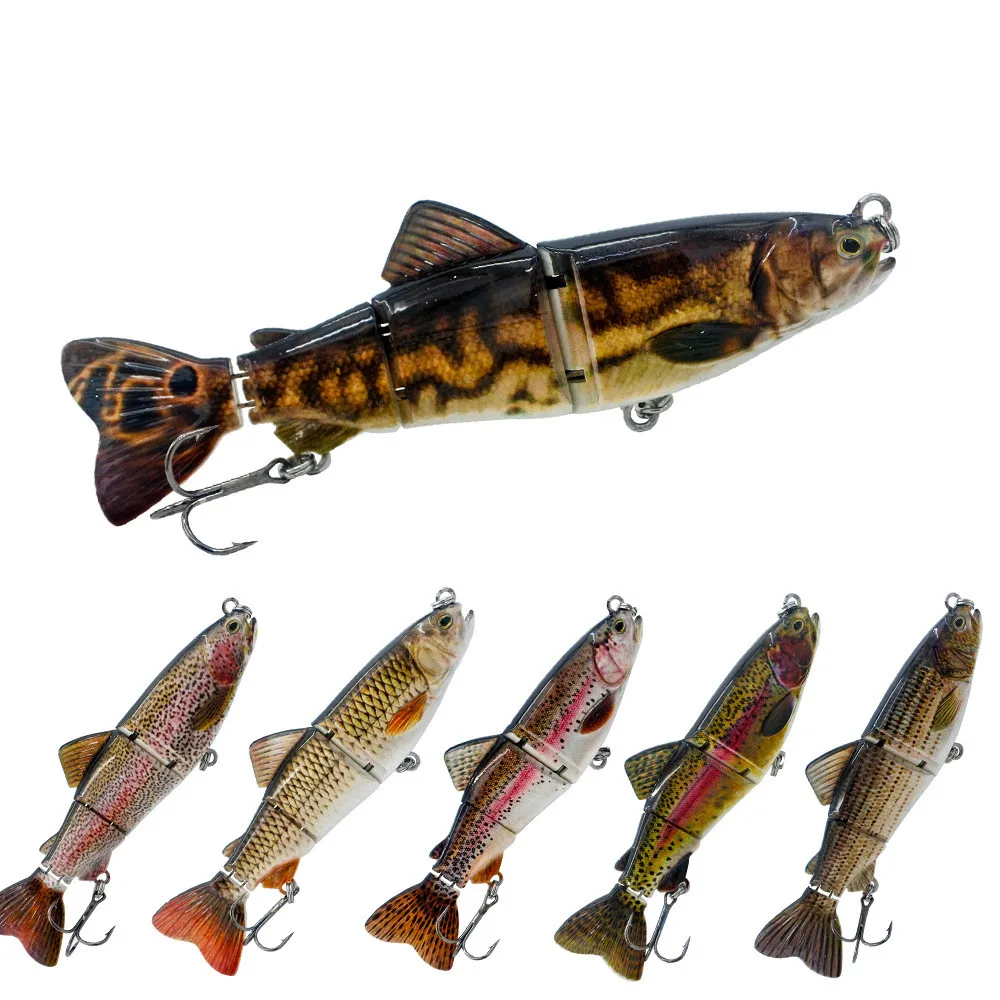 Новая рыболовная приманка 16 5 см 40 г тонущие воблеры для рыбалки 4 сегментная