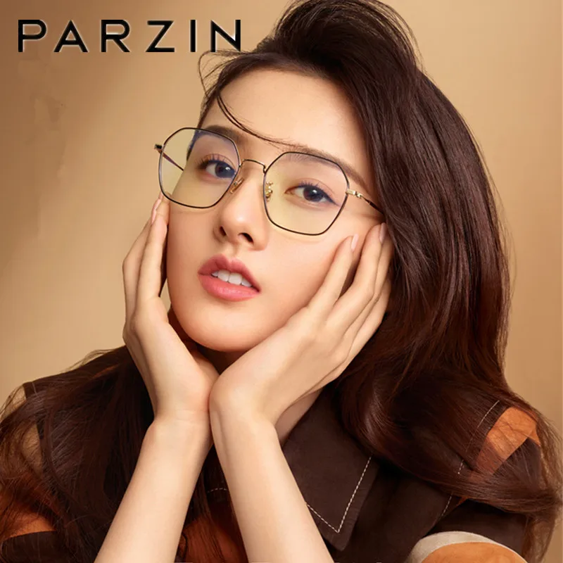 PARZIN оптическая оправа для глаз ультралегкие очки по рецепту из сплава мужчин и