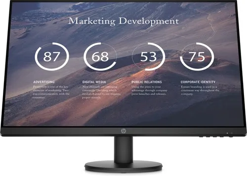 Компьютерный монитор HP P27v G4-СВЕТОДИОДНЫЙ монитор-27 дюймов-1920x1080 Full HD (1080p) @ 60
