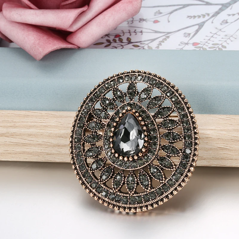 Винтажная Брошь Boho в этническом стиле роскошные модные ювелирные изделия для