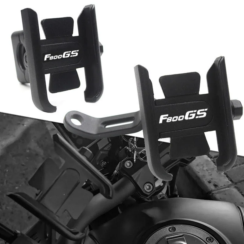 

For BMW F800GS F 800GS F 800 GS 2008-2018 Motorcycle Accessories Aluminum Mobile Phone Bracket Cellphone GPS Stand Holder