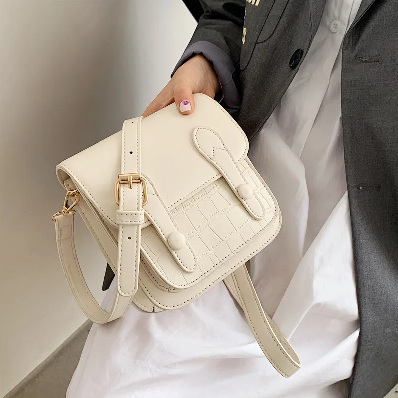 

Сумка Beibao для отдыха, новинка 2021, модная сумка-Кембридж, Крокодиловая маленькая квадратная сумка, простая сумка-мессенджер