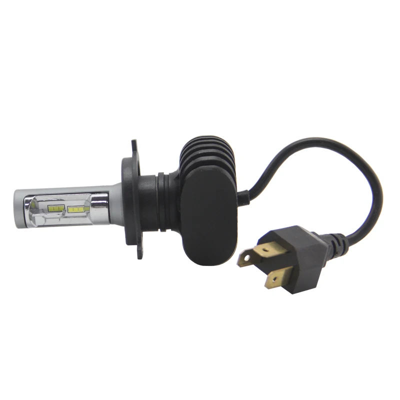 SHUOKE S1 Led H4 LED Car Headlight 50W 8000LM Automobile Bulb Chips CSP 6000K 2PCS Auto Fog Lamp Free Shipping | Автомобили и