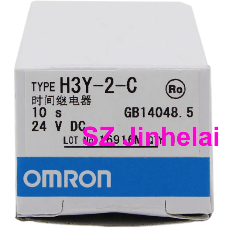Оригинальное реле времени OMRON H3Y-2-C 24 В постоянного тока подлинное с задержкой