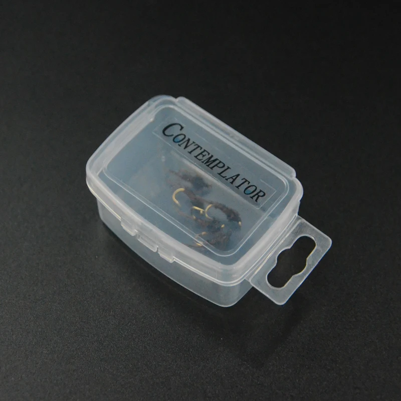 CONTEMPLATOR 5 шт. 14 # фазан хвост Нимфа для вязания мух коричневая/Радужная Форель