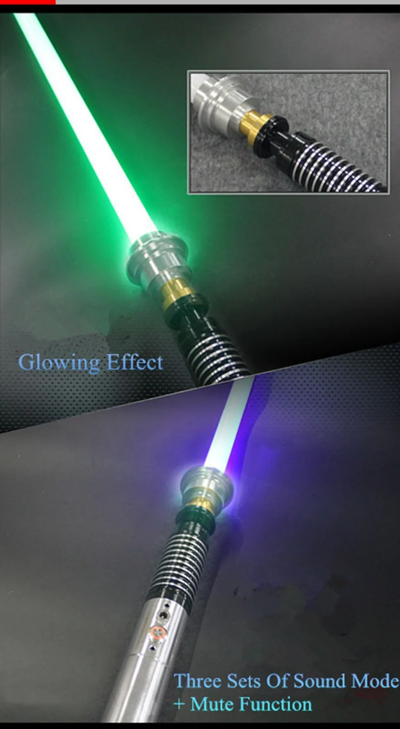 SUMOTOY люка световой меч RGB джедай ситх черная серия маскарадный светильник Saber