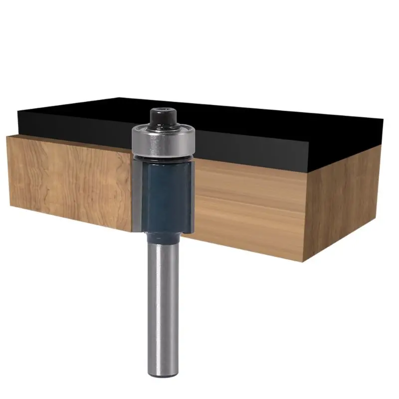 1/4 &quotхвостовик сливная отделка шаблон фрезерный бит подшипник Фрезерный резак