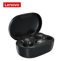 original lenovo xt91 tws earphone wireless bluetooth headphones ai control gaming headset with mic stereo bass noise reduction