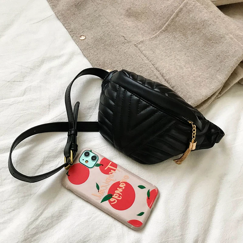 

Casual small simple messenger bag for women fashion tassel shoulder crossbody bag female solid leather handbags and purses