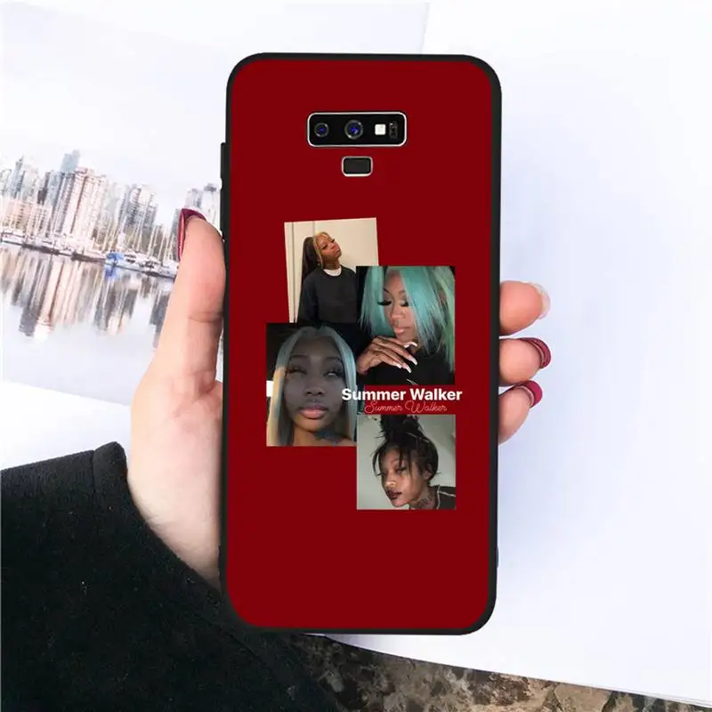 

Summer Walker Over It RNB Rapper Phone Case For Samsung S20 Ultra S7 edge S8 S9 S10 plus note9 10 20 A50 51 71
