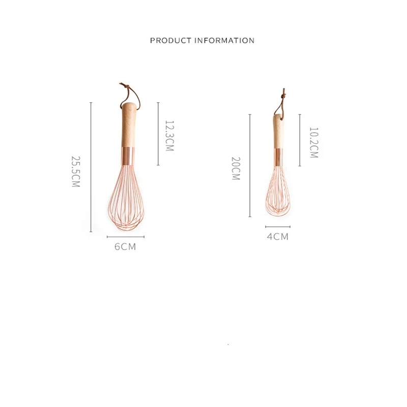 Взбиватель для яиц из нержавеющей стали 1 шт. скандинавский венчик Ins под розовое