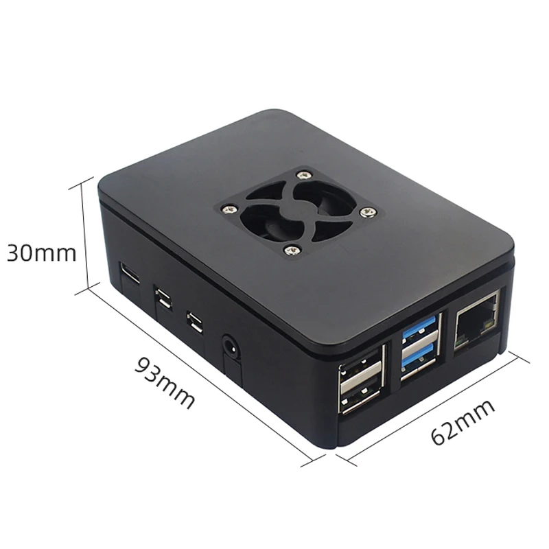 Raspberry Pi 4 Модель B комплект 2G/4G ram плата+ ABS чехол+ радиатор+ 32/64 sd-карта+ Кабель Micro HDMI+ адаптер питания для Pi 4 4B