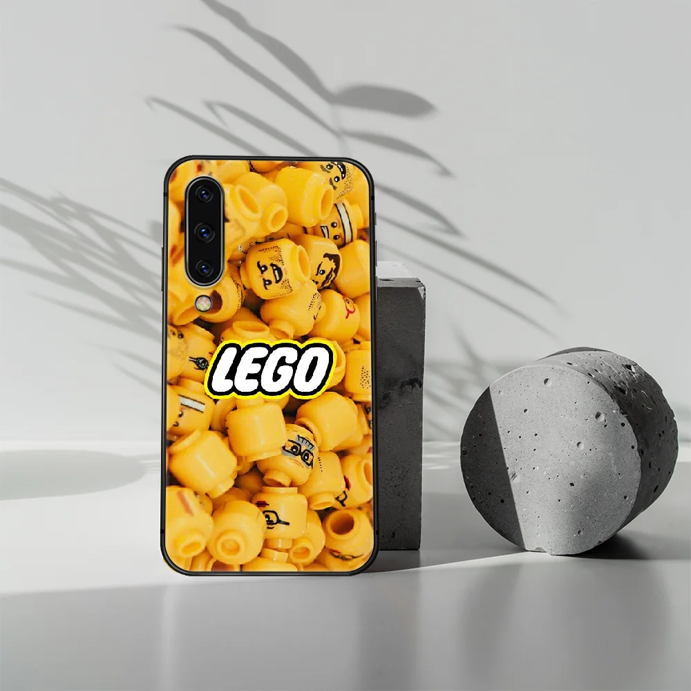 

LEGOs Brand Phone Case Cover For Samsung Galaxy A10 A11 A20 E A21 A30 A40 A50 A51 A70 A71 A81 S black Cell Fashion Cover Tpu