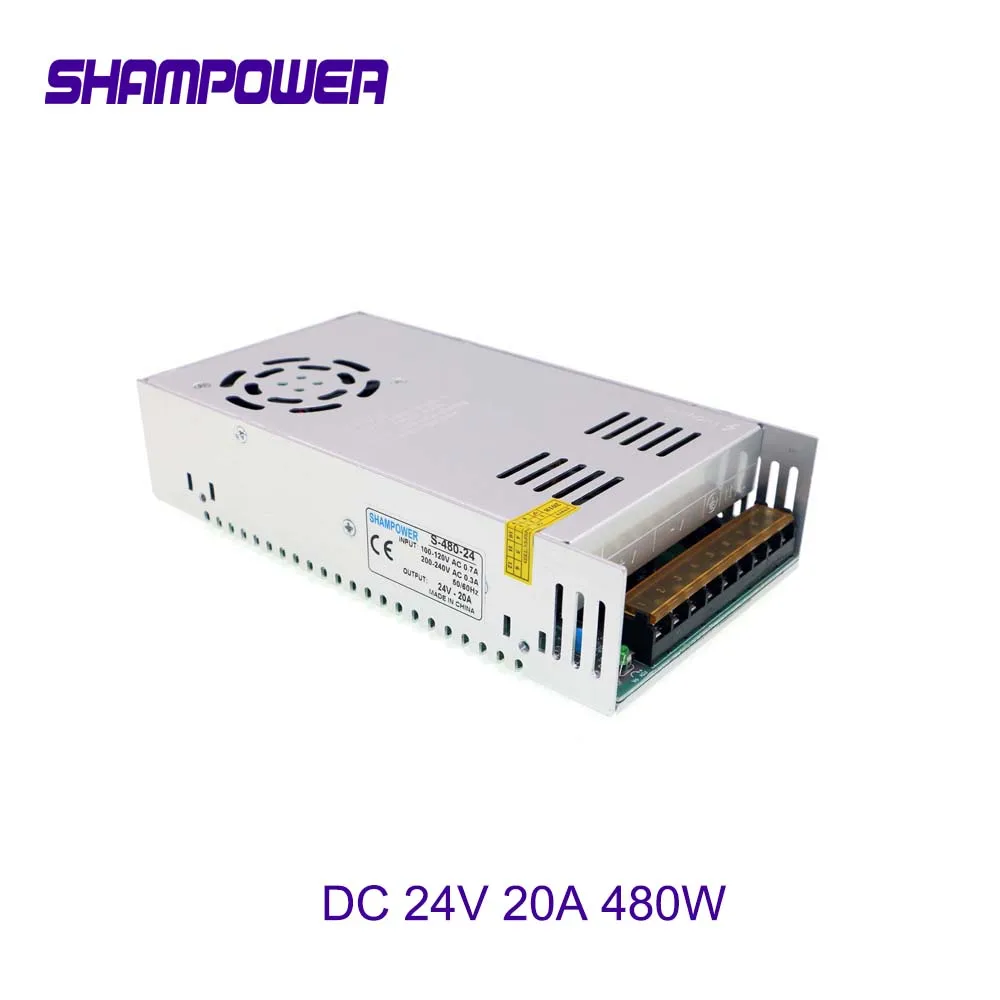 Трансформатор для светодиодных лент 480 Вт драйвер импульсного источника питания