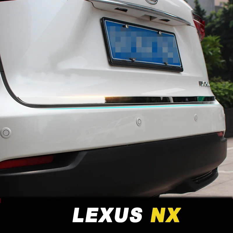 

Автомобильная отделка задней двери, комплект задних дверей, декоративная отделка, Стайлинг, отделка для Lexus Nx 2015, 2016, 2017, 2018, 2019, 2020, Nx200, Nx200t, ...