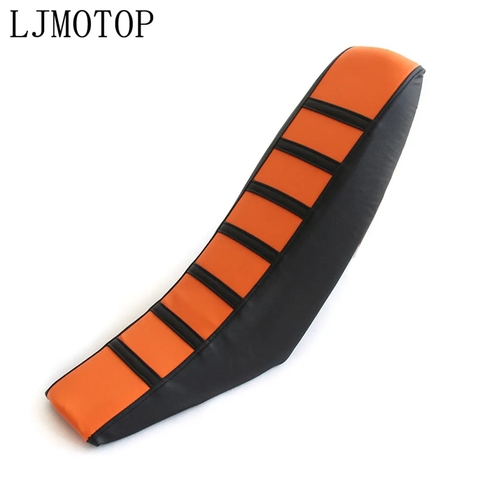 For Suzuki RM250 RMX250 RMZ250 RMZ450 DRZ400SM Motorcycle Motocross Rubber Striped Soft-Grip Gripper Soft Seat Cover Dirt bike |