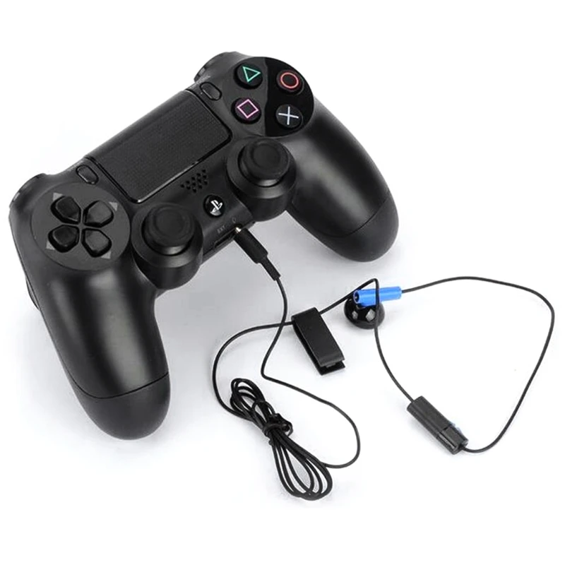 

Gamepad Headset With Microphone Earpiece For PS4 Controller Earphones Earbuds