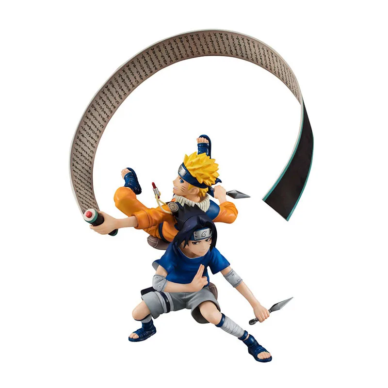 16 см драгоценный камень серия Наруто Remix Uzumaki Naruto VS у героя мультфильма Саскэ