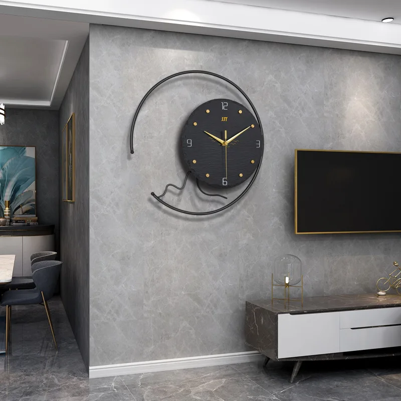 

Nordic luxury clocks creative art modern wall clock living room clock home fashion decoration wall living room decoration