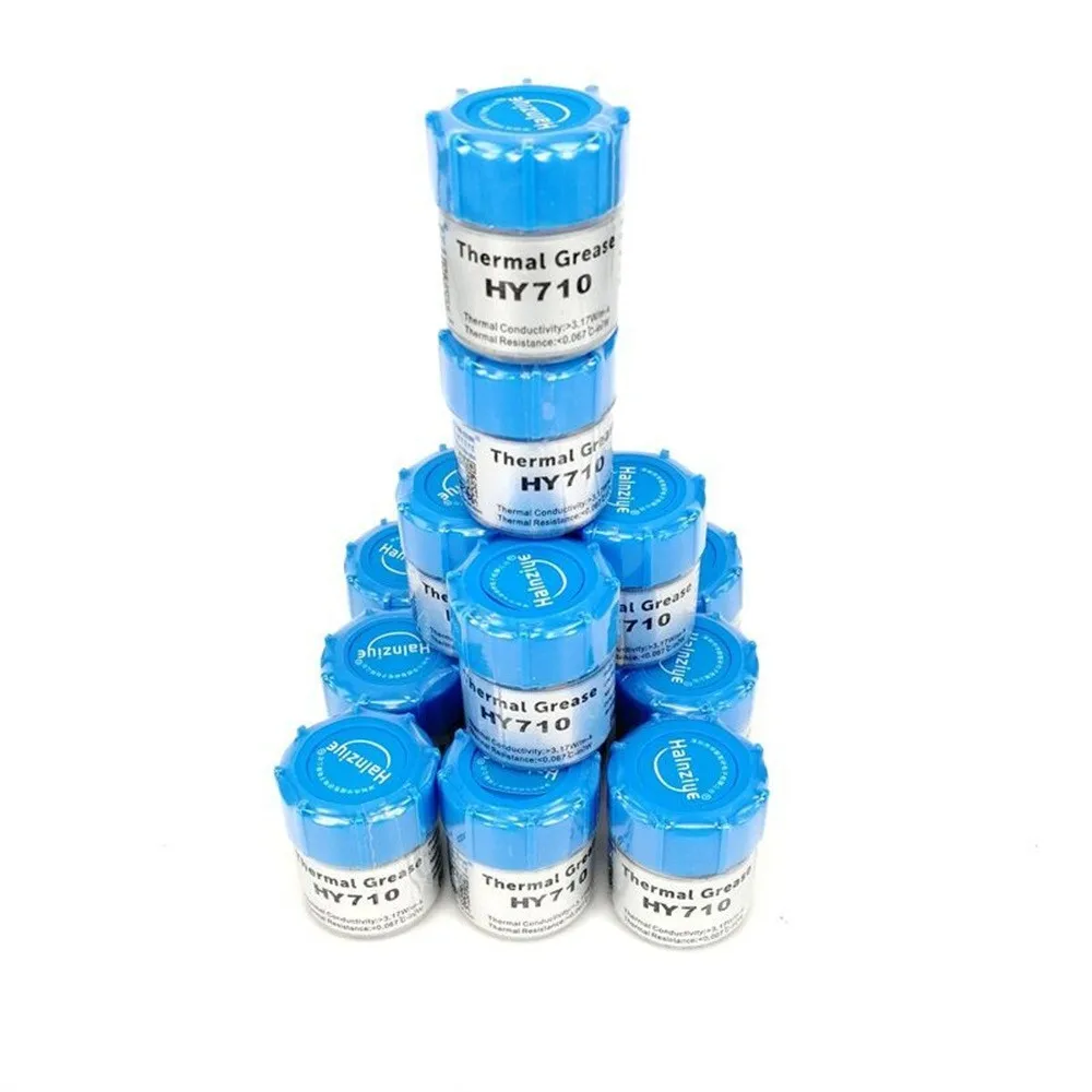 ПК охлаждения Серебро 10 г Термопаста Соединение чипсет для GPU cpu VGA HY710 тихий