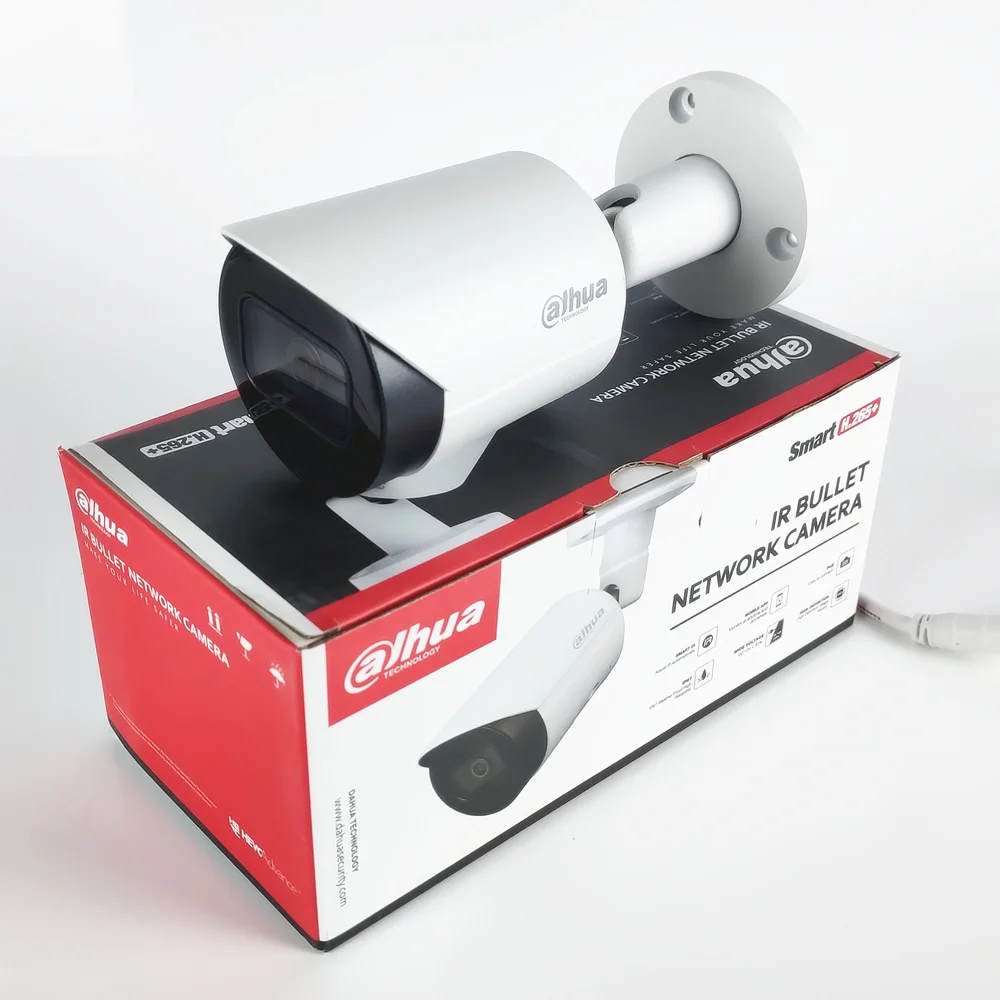 Оригинальная сетевая камера видеонаблюдения Dahua IPC HFW2831S S S2 8MP Lite IR POE H265 CCTV с
