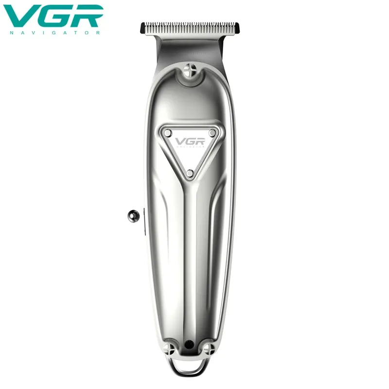 VGR машинка для стрижки волос перезаряжаемая штепсельная масляная голова
