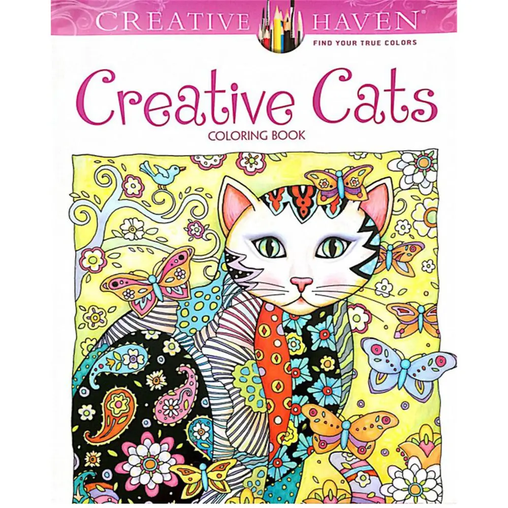 

Новые творческие еще кошки раскраска для взрослых книжка-раскраска антистресс Secret Garden серии подарки для детей студентов
