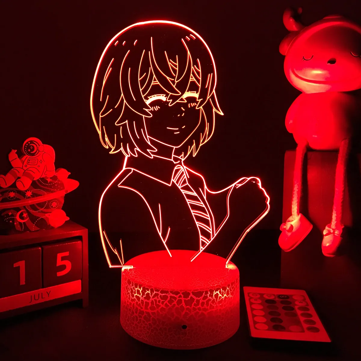 

3D Светодиодная лампа Токио Мстители ночсветильник Хината фигурка для детской спальни украшение ночсветильник подарок на день рождения ком...